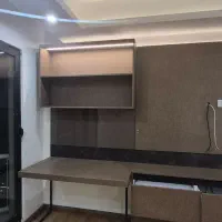 ست میز تحریر و قفسه