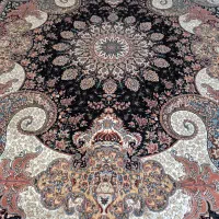 دو تخته فرش ۱۲ متری نگین مشهد درجه یک دستباف گونه