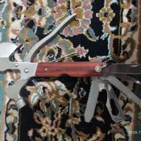 چاقو۹کاره فلز دسته چوب
