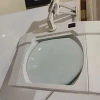 ذره بین پایه دار LED