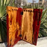 تخته نرد های چوب رزین طرح مدرن