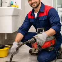 لوله بازکنی تخلیه چاه صالحیه( گلستان سبزدشت سلطان