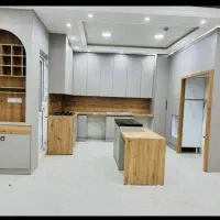 کابینت هایگلاس نئوکلاسیک مدرن کمددیواری تی وی وال