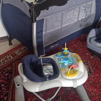 ست کامل نوزادی بسیار تمیز در حد نو و به شرط