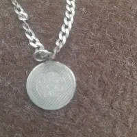 پلاک زنجیر نقره ایتالیایی معاوضه با گوشی