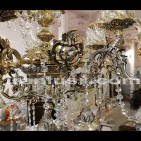 لوستر برنجی ۸شاخه