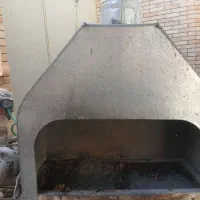 منقل شومینه دار ۳۰*۹۰ با فن سالم