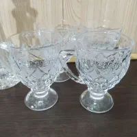 فنجان فرانسوی کریستال و چینی