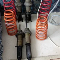 دست کامل کمک فنر با کیت ریگلاژی چراغ پراید kds