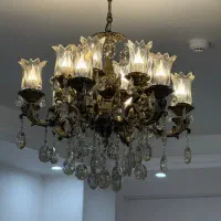 لوستر۱۲شاخه برنز