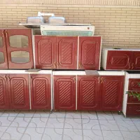 کابینت آشپزخانه تمام فلزی عرض ۵۰