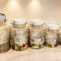 بطری ترشی دبه ترشی و حبوبات