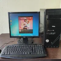 کامپیوتر ۵۷۰۰ رم ۴ ddr3 هارد ۱۶۰ و گرافیک ۵۱۲