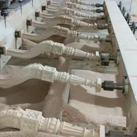 خدمات سی ان سی cnc چوب منبت روتاری،تخت