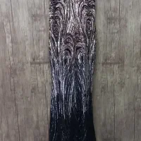 لباس مجلسی کار شده مدل ماهی
