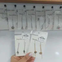 گوشواره طرحدار بخیه ای/فقط ۲۲۰/