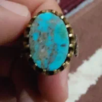 انگشتر فیروزه نیشابوری اصل و زنده