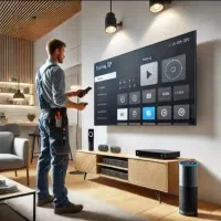 نصب آنتن وگیرنده دیجیتال و تلویزیون با ۱۰سال سابقه