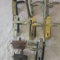 دستگیره  قفل درب اتاق و سرویس و آرام بند دو طرفه