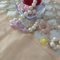 اکسسوری زیبا مرواریدی جعبه گل مناسب