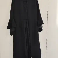 مانتو مشکی سایز ۳۶