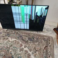 تلویزیون ایکس ویژن 50 اینچ پنل شکسته