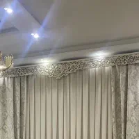 10 متر پرده حریر بلند