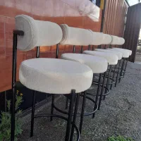 صندلی اوپن فلزی به ارتفاع ۶۵ سانت مستقیم از تولیدی