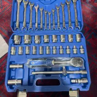 جعبه آچار بکس و آچار 37تیکه نو نو