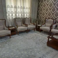 مبل  فرانسوی ۹نفره به همراه میز ناهار خوری