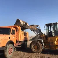 حمل مصالح ساختمانی با تک کمپرسی