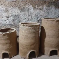 تنور سنتی و اجاق سنتی سفالی