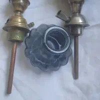دوعدد تنه قلیان برنز مسافرتی دخترانه