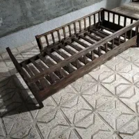 تخت خواب کودک چوب روس