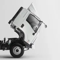 آترا 6 تن و 8 تن موتور ایسوزویی  خوابدار