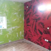 نقاشی ساختمان و نما با رنگ آکرولیک و روغنی