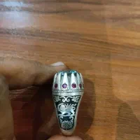 انگشترنقره موزنایت شیر خورشید و کوروش رکاب ارباب