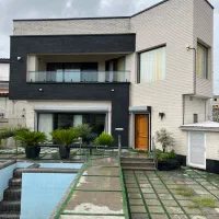 رهن ویلا ۳۸۰ متری فرنیش ساحلی ۴ خوابه استخر دار