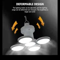 چراغ شارژی توپی