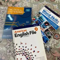 پک کتاب زبان english file 4 کاملا نو سیمی شده