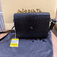 کیف چرم مشهد نو با تگ و پک و کفش ست منط نو