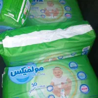 تعداد ۹ عدد پوشک مولفیکس سایز ۳