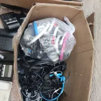 تعدادی  گوشی تلفن ip و معمولی و هدفون اکثرا لاجیتک