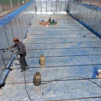 نصب ایزوگام آسفالت کاری قیر گونی شیب بندی بتن سقف.