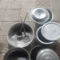 دیگ قابلمه آبکش کفگیر ملاقه