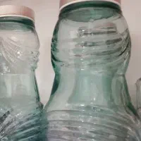 شیشه وظرف حبوبات وترشی و مربا شیک