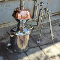 دیگ عرقگیری گلابگیر عرق گیری گلاب-دستگاه کندانسور