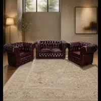 مبل اداری نیم ست چستر تمام لمسه