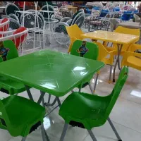 میز و صندلی غذاخوری پلاستیکی جگرکی فلافلی فست فودی