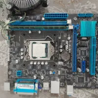 مادربرد h61m c به همراه رم